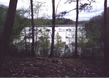 The falls at Lake Nockamixon